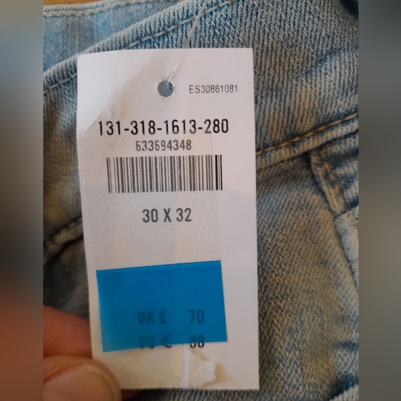 Abercrombie & Fitch denim trousers NWT - Picture 3 of 4